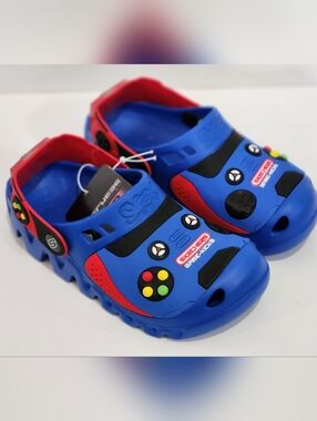 Skechers Foamies Game-Kicks Light Up Shoes